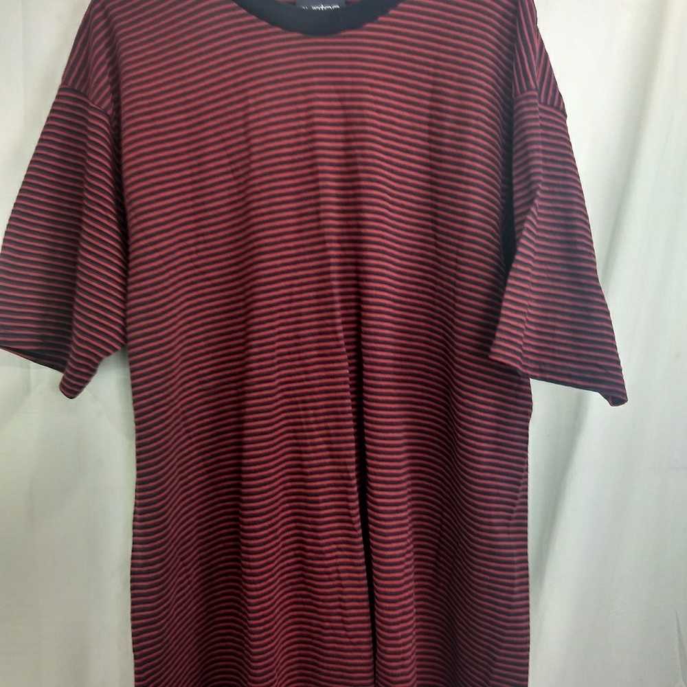 Vintage puritan striped shirt 2XL mens tee-shirt